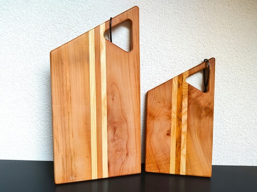 Cherry and ash cutting board